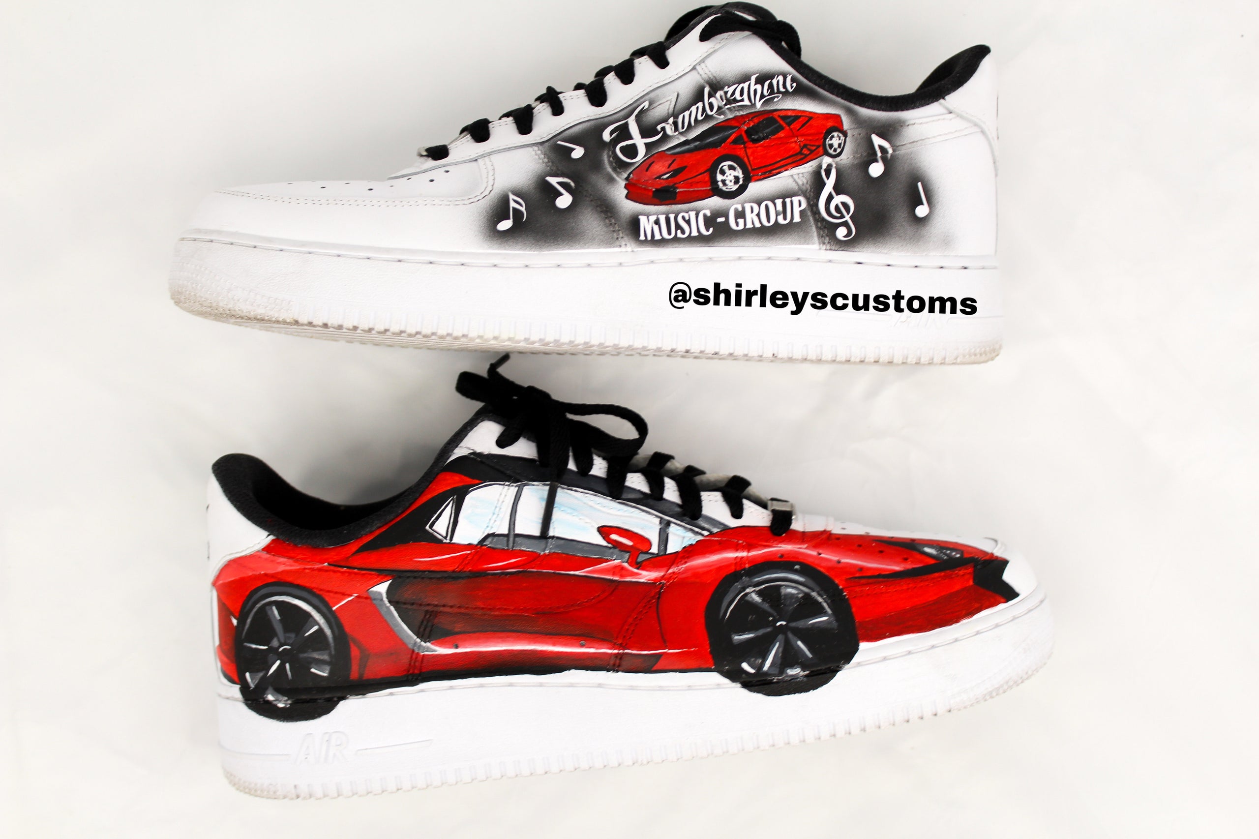 Lamborghini Custom Shoes Shirley s Customs