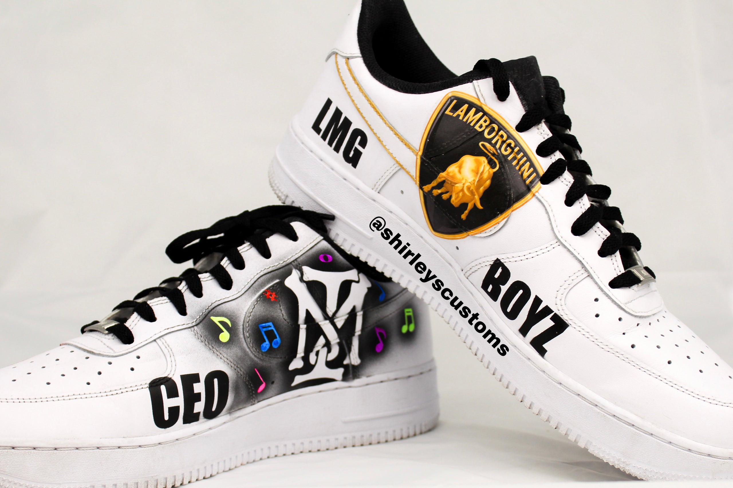 Lamborghini Custom Shoes Shirley s Customs
