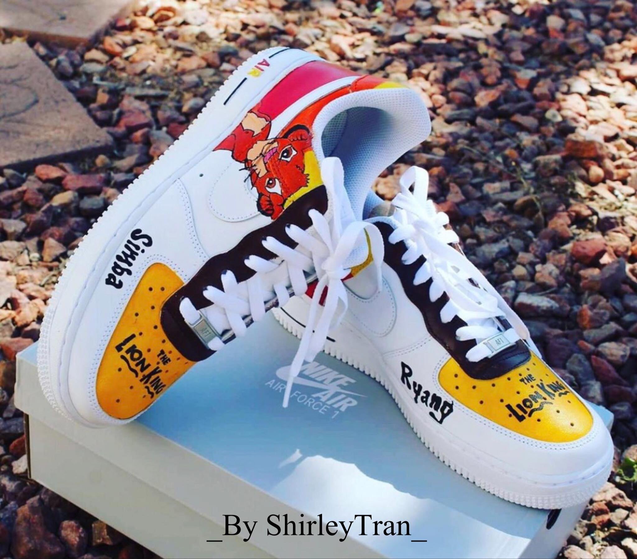 Lion king custom shoes sales